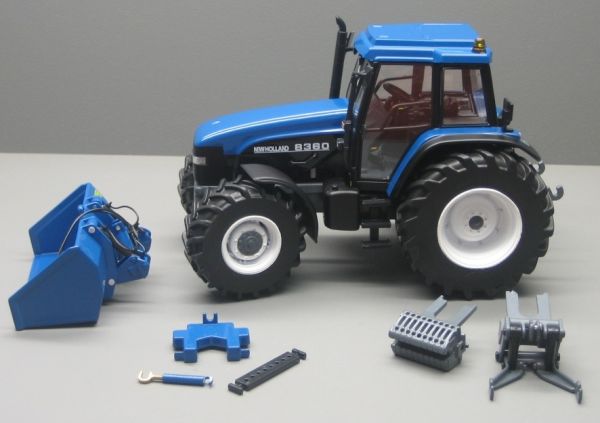 REP094 - NEW HOLLAND 8360 with tipper - 1
