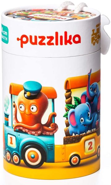 ASM13050 - Educational jigsaw puzzle 11 pieces - Train - 1