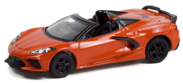 GREEN13310-F - CHEVROLET Corvete Stingray 2021 Orange from the GLMUSCLE series under blister - 1