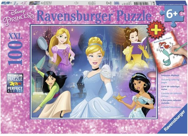 RAV136995 - Captivating Princesses 100 Piece Jigsaw Puzzle - 1