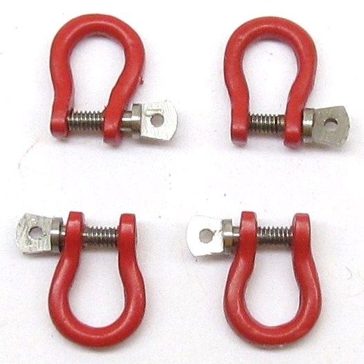 YCC632-1 - Pack of 10 100 Tonne Shackles Red - 1