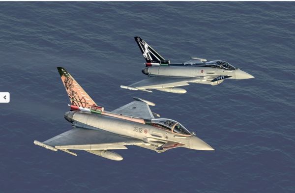 ITA1406 - Fighter plane EF-2000 Gruppi Caccia 100th anniversary - 1