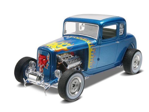 REV14228 - FORD 5 Window Coupe 2n1 1932 to assemble - 1