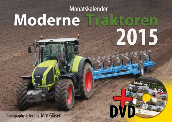 CALTRACMOD2015 - 2015 MODERN TRACTORS Calendar and 35mn DVD - 1