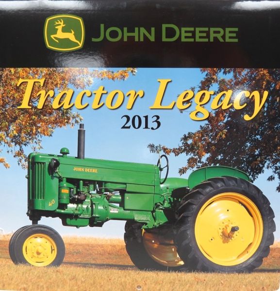 CAL195554 - Calendar JOHN DEERE Tractor legacy 2013 - 1