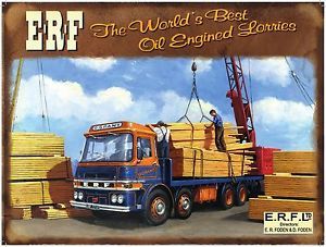 IES39G - Sheet metal plate: ERF The Wolrd's Best - 1