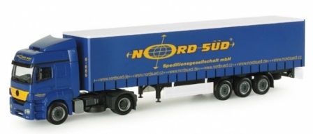 HER154109 - MERCEDES Axor II 4x2 with 3 axles NORD SUD trailer - 1