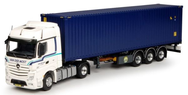 TEK67390 - MERCEDES Bigspace 4x2 With container trailer and 40 foot container VAN DER MOST - 1