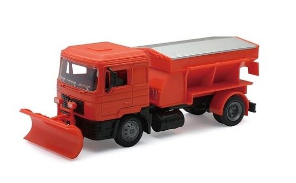 NEW15493G - MAN F2000 with spreader and front blade - 1