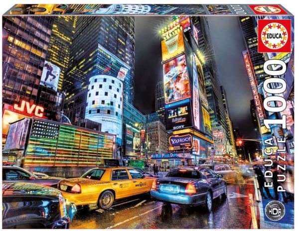EDU15525 - 1000 Piece Puzzle Times Square in New York - 1