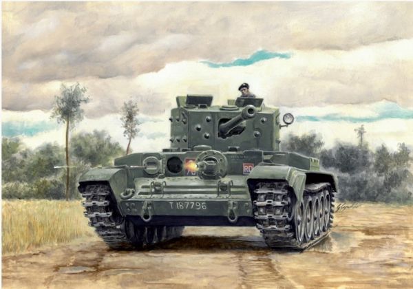 ITA15754 - Cromwell Mk.IV tank to assemble and paint - 1