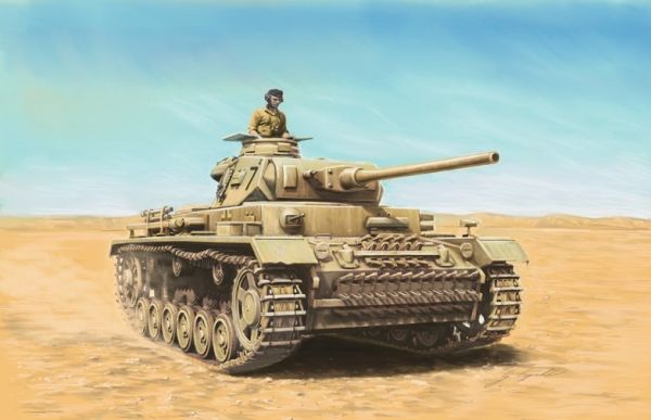 ITA15757 - Char Pz. Kpfw. III Ausf.J/L/M/N to be assembled and painted - 1