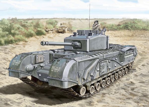 ITA15760 - Tank Churchill MK.III/IV/Avre/NA75 to assemble and paint - 1