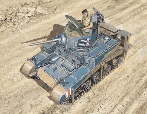 ITA15761 - Stuart Light tank to assemble and paint - 1