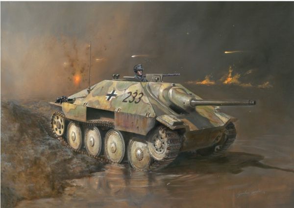 ITA15767 - Jagdpanzer 38(t) Hetzer tank to assemble and paint - 1