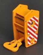 YCC230-2 - Hook 180 Tons 7 Pulleys Yellow. Red and White for Crane TEREX/DEMAG AC500 LIEBHERR - 1