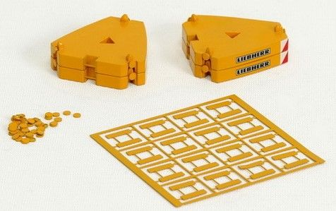 YCC507-1 - 5 Ton Counterweight For LIEBHERR LTM 11200 Crane - 1