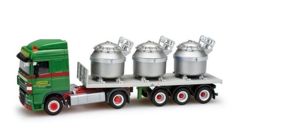 HER159098 - DAF XF105 SC trailer for liquid aluminum ANGERMAYR - 1
