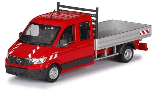 CON1616/01 - Red MAN TGE tipper truck - - 1