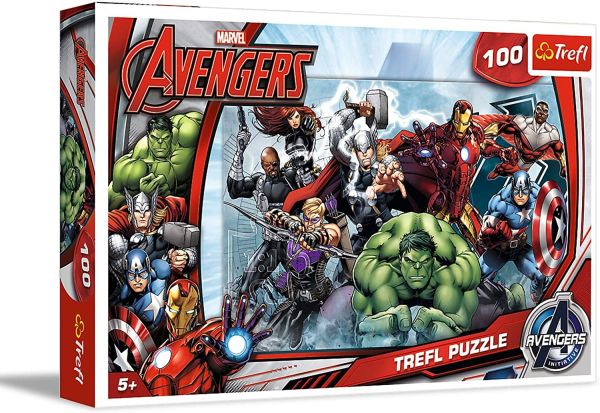 TRF16272 - Puzzle 100 Pieces AVENGERS on the attack - 1