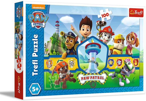 TRF16351 - Puzzle 100 Pieces PAW PATROL The Heroes Team - 1