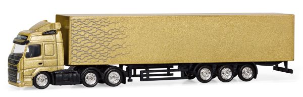 MOT300042 - VOLVO FM 6x4 with gold trailer 3 axles - 1
