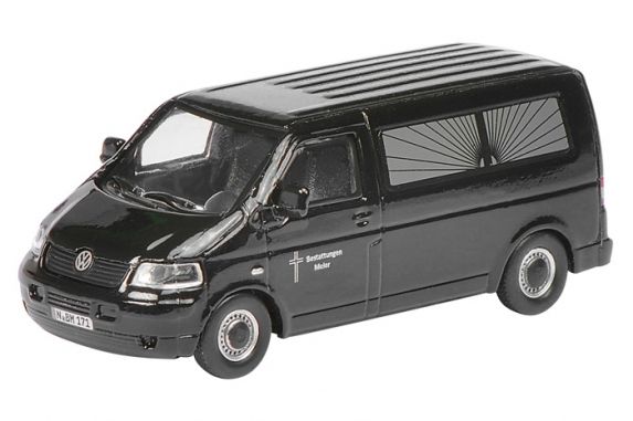 SCH26146 - VOLKSWAGEN T5 Hearse Scale: 1/87 - 1