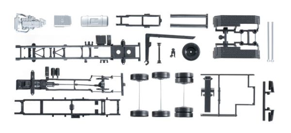 HER084277 - Lot of 2 Chassis of MERCEDES Actros In kit - 1