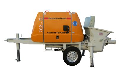 CON5412 - PUTZMEISTER BSA 702D Concrete Pump - 1