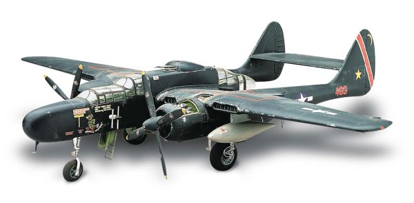 REV17546 - Buildable Black Widow P-61 plane - 1