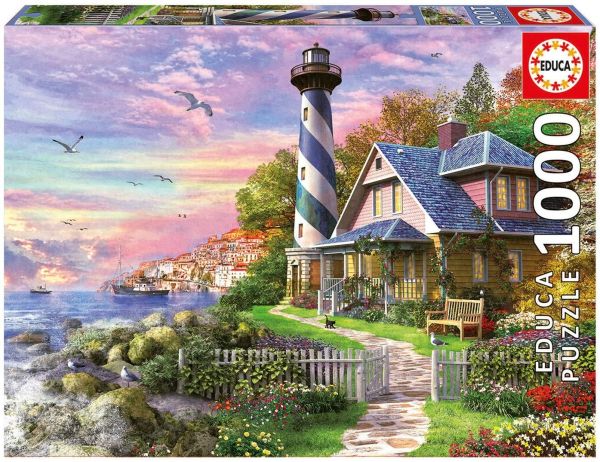EDU17740 - Rock Baby Lighthouse 1000 Piece Jigsaw Puzzle - 1