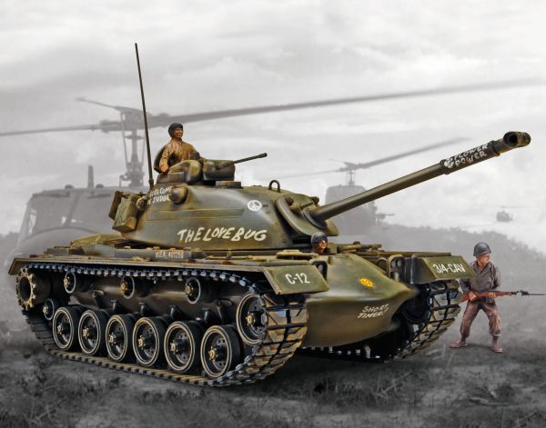 REV17853 - Buildable M-48 A-2 Patton tank - 1