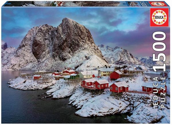 EDU17976 - 1500 Piece Puzzle Lofoten Island in Norway - 1