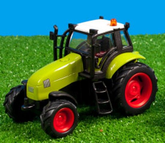 KID510654A - Claas Green Friction Tractor with Sound and Light - 1