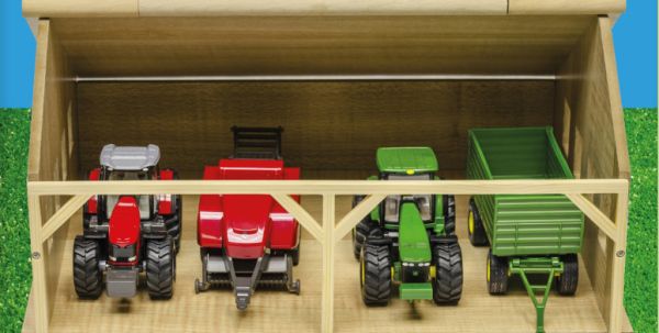 KID610047 - Material hangar 2 bays Scale: 1/50 - 1
