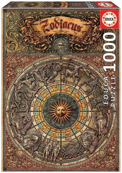EDU17996 - Puzzle 1000 Pieces Zodiac - 1