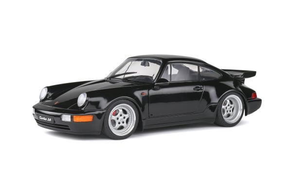 SOL1803404 - PORSCHE 911 (964) Turbo 3.6 black 1993 - 1