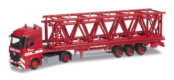 HER304764 - MERCEDES Actros with semi-trailer and Crane element LIEBHERR LR1600/2 RIGA MAINZ - 1