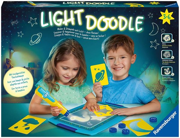 RAV180844 - Light doodle Moon and stars - 1