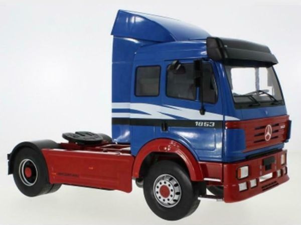 MOD18138 - MERCEDES 1853 SKII 1994 4x2 Blue and red - 1