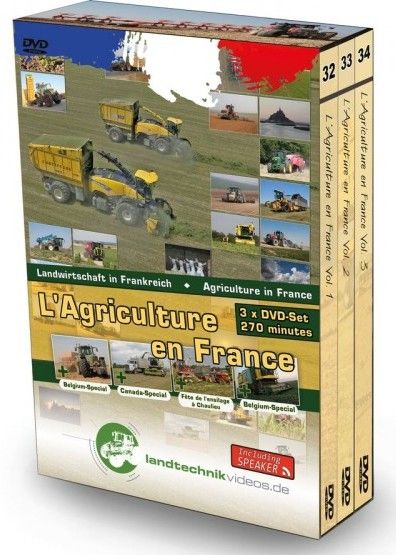 PACKDVDFR - Pack 3 DVD Agriculture in France Vol. 1-2-3 - 1