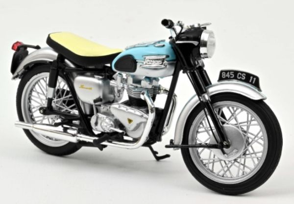 NOREV182040 - TRIUMPH Bonneville 1959 Blue and silver - 1