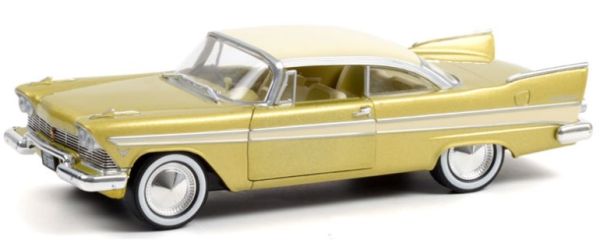 GREEN18260 - PLYMOUTH Belvedere 1957 TULSARAMA Gold and White - 1
