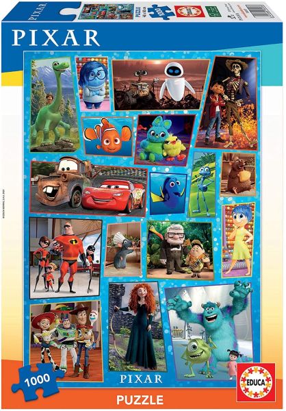 EDU18497 - Disney Pixar Characters 1000 Piece Jigsaw Puzzle - 1