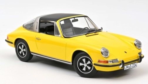 NOREV187643 - PORSCHE 911 E Targa 1969 Yellow - 1