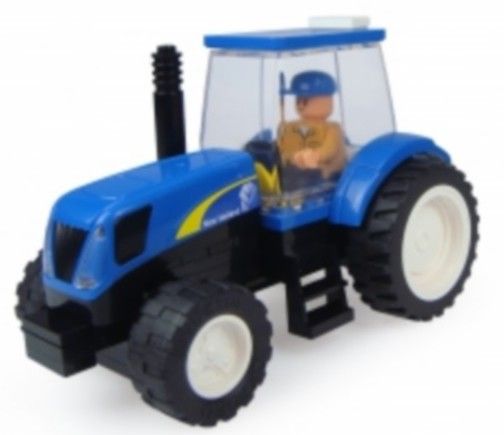 UHK1200 - NEW HOLLAND With a character to be assembled in building bricks (48 Pieces) - 1