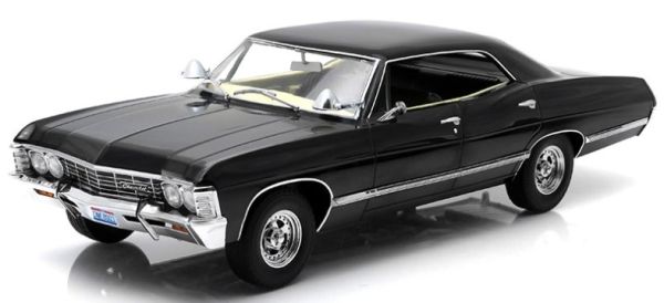 GREEN19119 - CHEVROLET Impala Sport Sedan 1967 Black - 1