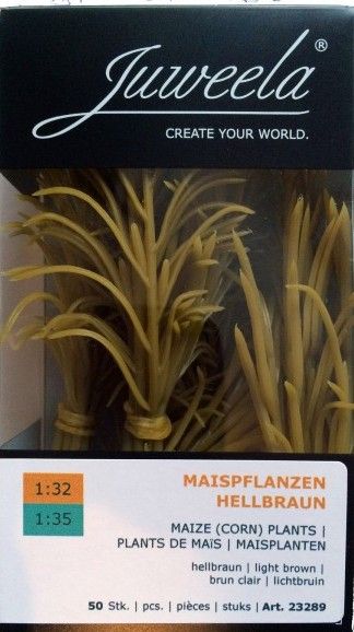 JUW23289 - 50 feet of miniature yellow grain corn height 10 cm - 1