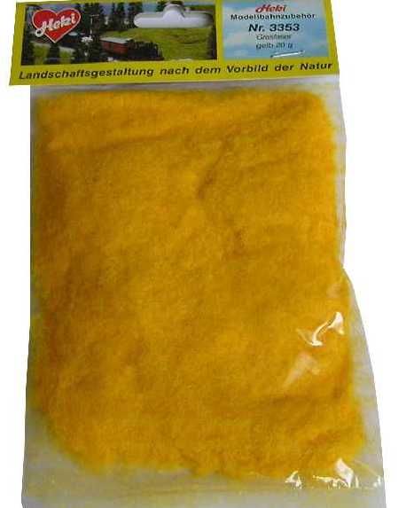 HEK3353 - Yellow flocking material 2-3 mm - 20 g - 1