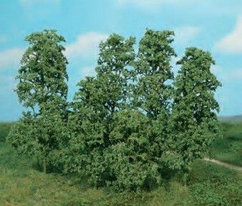 HEK1642 - Lot of 12 natural trees 